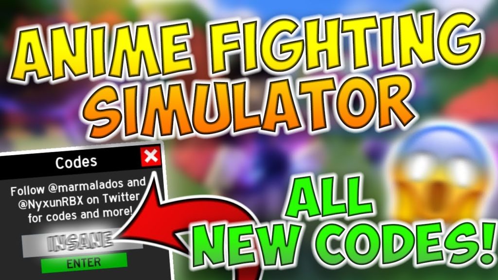 Anime Fighting Simulator Codes - roblox sword simulator power hack