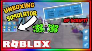 Скрипт на Unboxing Simulator в Роблокс