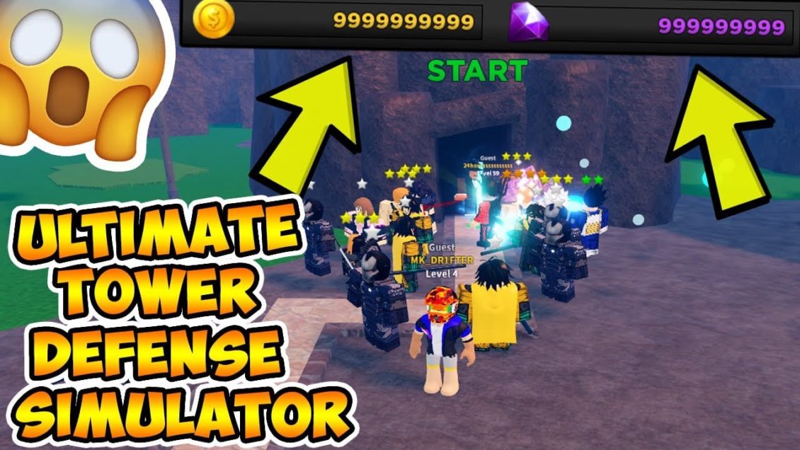 Коды на ultimate tower defense simulator roblox